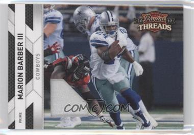 2010 Panini Threads - [Base] - Prime Jerseys #39 - Marion Barber III /50