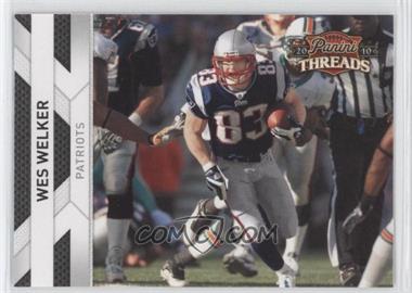 2010 Panini Threads - [Base] #89 - Wes Welker