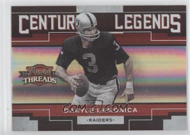 2010 Panini Threads - Century Legends - Century Proof #10 - Daryle Lamonica /100