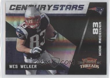 2010 Panini Threads - Century Stars - Century Proof #12 - Wes Welker /100