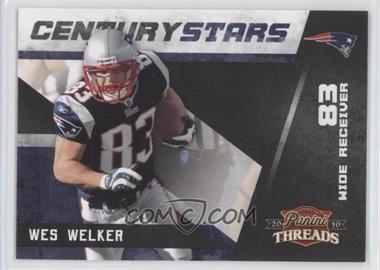 2010 Panini Threads - Century Stars #12 - Wes Welker