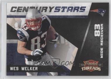 2010 Panini Threads - Century Stars #12 - Wes Welker