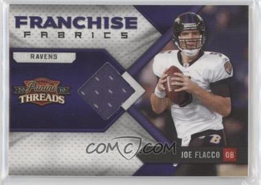 2010 Panini Threads - Franchise Fabrics #15 - Joe Flacco /299