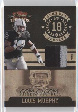 2010 Panini Threads - Game Day Jerseys - Prime #10 - Louis Murphy /50