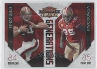 Brent Jones, Vernon Davis #/100