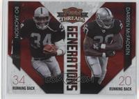 Bo Jackson, Darren McFadden #/100