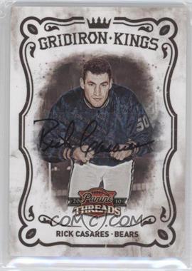 2010 Panini Threads - Pro Gridiron Kings - Signatures #11 - Rick Casares /50