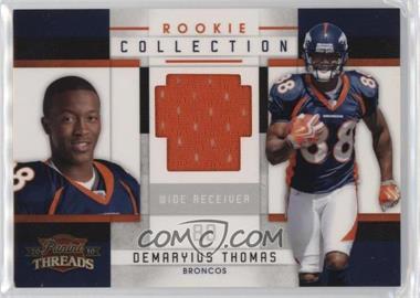 2010 Panini Threads - Rookie Collection Materials #9 - Demaryius Thomas /299