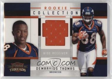 2010 Panini Threads - Rookie Collection Materials #9 - Demaryius Thomas /299