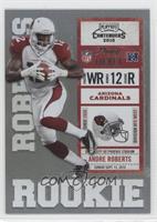 Andre Roberts (White Jersey) #/99