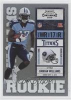 Damian Williams (Blue Jersey) #/99