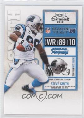 2010 Playoff Contenders - [Base] #015 - Steve Smith