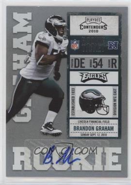 2010 Playoff Contenders - [Base] #108 - Brandon Graham /306