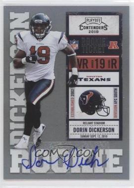 2010 Playoff Contenders - [Base] #133 - Dorin Dickerson