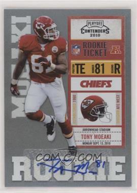 2010 Playoff Contenders - [Base] #195 - Tony Moeaki