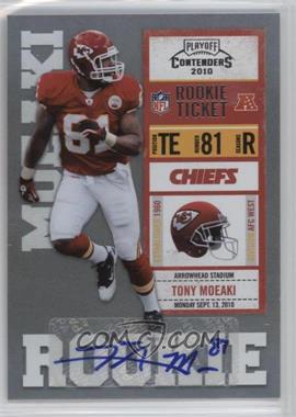 2010 Playoff Contenders - [Base] #195 - Tony Moeaki