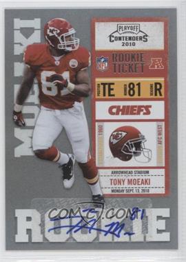 2010 Playoff Contenders - [Base] #195 - Tony Moeaki