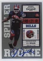 C.J. Spiller (Blue Jersey) [EX to NM] #/372