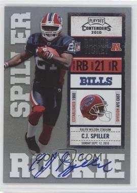 2010 Playoff Contenders - [Base] #206.2 - C.J. Spiller (Blue Jersey) /372