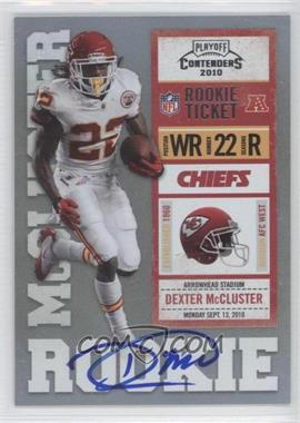 2010 Playoff Contenders - [Base] #210.1 - Dexter McCluster
