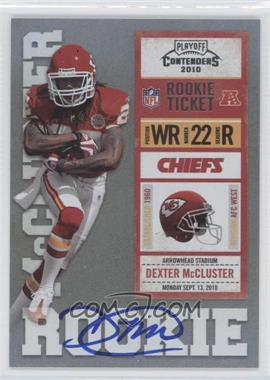 2010 Playoff Contenders - [Base] #210.2 - Dexter McCluster (Red Jersey)