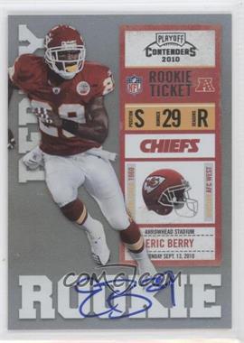 2010 Playoff Contenders - [Base] #213.2 - Eric Berry (Running) /97