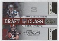 Jimmy Clausen, Colt McCoy #/100