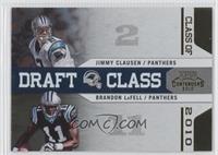 Brandon LaFell, Jimmy Clausen #/100