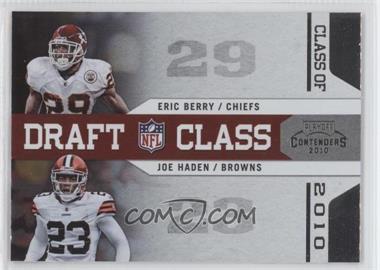 2010 Playoff Contenders - Draft Class #18 - Eric Berry, Joe Haden