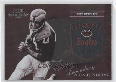 2010 Playoff Contenders - Legendary Contenders #6 - Pete Retzlaff