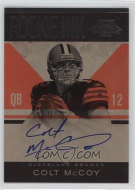 2010 Playoff Contenders - Rookie Ink #1 - Colt McCoy