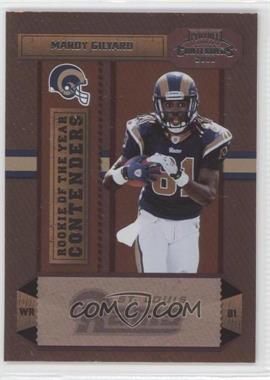 2010 Playoff Contenders - Rookie of the Year Contenders #17 - Mardy Gilyard