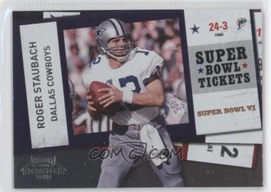 2010 Playoff Contenders - Super Bowl Tickets #14 - Roger Staubach