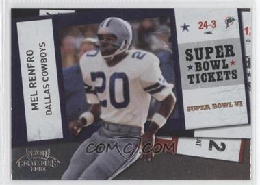 2010 Playoff Contenders - Super Bowl Tickets #19 - Mel Renfro