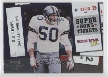 2010 Playoff Contenders - Super Bowl Tickets #31 - D.D. Lewis