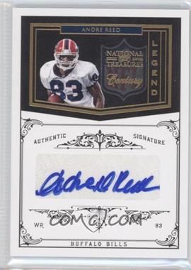 2010 Playoff National Treasures - [Base] - Century Gold Signatures #155 - Legend - Andre Reed /25