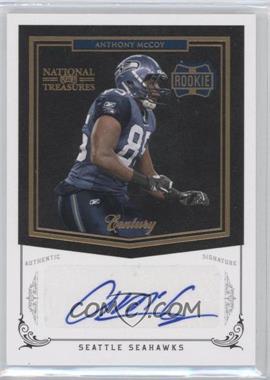 2010 Playoff National Treasures - [Base] - Century Gold Signatures #204 - Rookie - Anthony McCoy /25