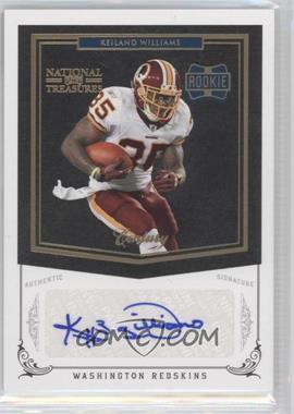 2010 Playoff National Treasures - [Base] - Century Gold Signatures #258 - Rookie - Keiland Williams /25