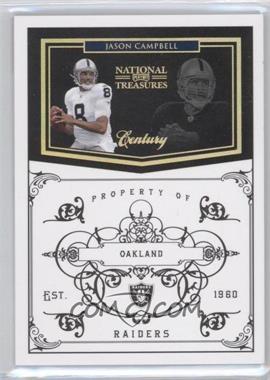 2010 Playoff National Treasures - [Base] - Century Gold #108 - Jason Campbell /10