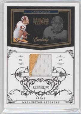 2010 Playoff National Treasures - [Base] - Century Materials Prime #147 - Chris Cooley /50