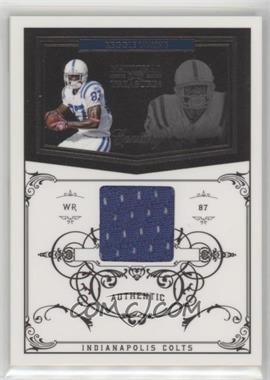 2010 Playoff National Treasures - [Base] - Century Materials #64 - Reggie Wayne /99