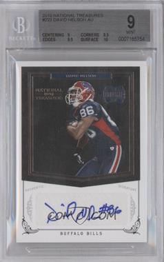 2010 Playoff National Treasures - [Base] #223 - Rookie - David Nelson /99 [BGS 9 MINT]