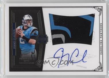 2010 Playoff National Treasures - [Base] #319 - Rookie Signature Materials - Jimmy Clausen /99