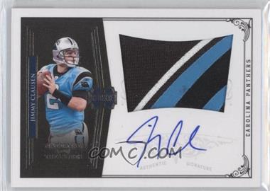 2010 Playoff National Treasures - [Base] #319 - Rookie Signature Materials - Jimmy Clausen /99