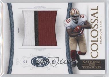 2010 Playoff National Treasures - Colossal - Prime #30 - Frank Gore /25