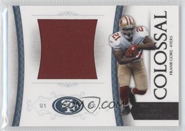 2010 Playoff National Treasures - Colossal #30 - Frank Gore /50