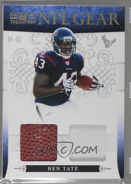 2010 Playoff National Treasures - NFL Gear - Combos Prime #25 - Ben Tate /49 [Noted]