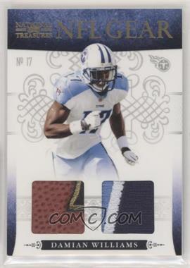 2010 Playoff National Treasures - NFL Gear - Combos Prime #35 - Damian Williams /49