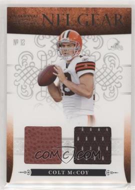 2010 Playoff National Treasures - NFL Gear - Combos #33 - Colt McCoy /25