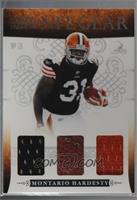 Montario Hardesty [Noted] #/25